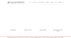 Desktop Screenshot of os-rence.si